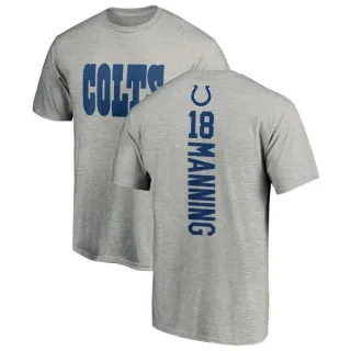 Peyton Manning Indianapolis Colts Backer T-Shirt - Ash