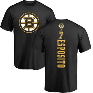 Phil Esposito Boston Bruins Backer T-Shirt - Black