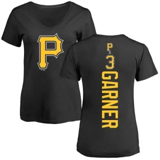 Phil Garner Women's Pittsburgh Pirates Backer Slim Fit T-Shirt - Black