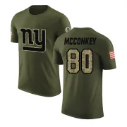 Phil McConkey New York Giants Olive Salute to Service Legend T-Shirt