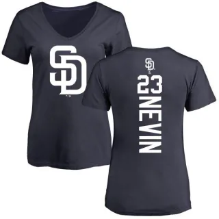 Phil Nevin Women's San Diego Padres Backer Slim Fit T-Shirt - Navy