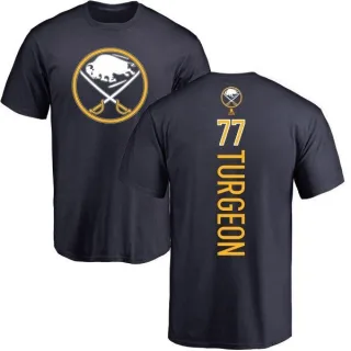 Pierre Turgeon Buffalo Sabres Backer T-Shirt - Navy