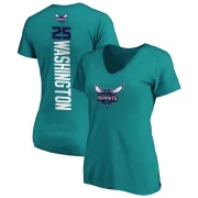 PJ Washington Women's Charlotte Hornets Teal Backer T-Shirt