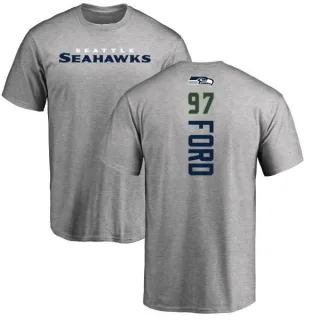 Poona Ford Seattle Seahawks Backer T-Shirt - Ash