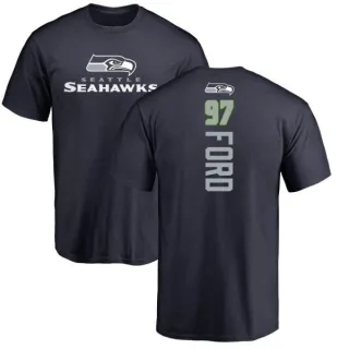 Poona Ford Seattle Seahawks Backer T-Shirt - Navy