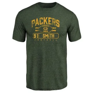 Preston Smith Green Bay Packers Flanker Tri-Blend T-Shirt - Green