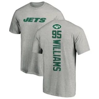 Quinnen Williams New York Jets Backer T-Shirt - Ash