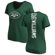 Quinnen Williams Women's New York Jets Backer Slim Fit T-Shirt - Green