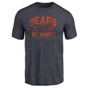 Quintin Demps Chicago Bears Flanker Tri-Blend T-Shirt - Navy