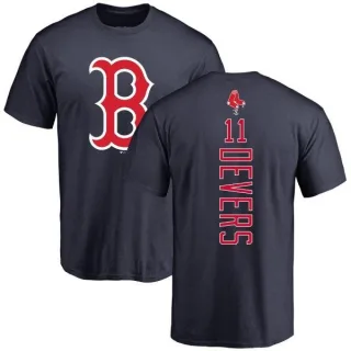 Rafael Devers Boston Red Sox Backer T-Shirt - Navy