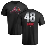 Ralph Garr Atlanta Braves Midnight Mascot T-Shirt - Black