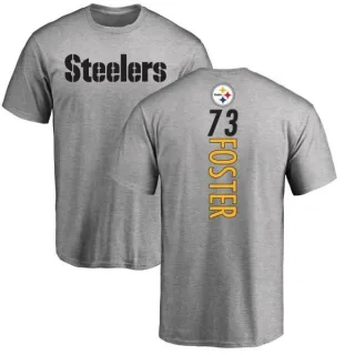 Ramon Foster Pittsburgh Steelers Backer T-Shirt - Ash