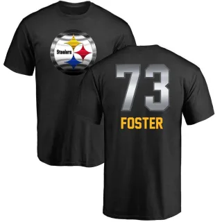 Ramon Foster Pittsburgh Steelers Midnight Mascot T-Shirt - Black