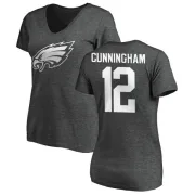 Randall Cunningham Women's Philadelphia Eagles One Color T-Shirt - Ash