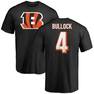 Randy Bullock Cincinnati Bengals Name & Number Logo T-Shirt - Black