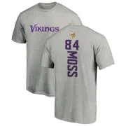 Randy Moss Minnesota Vikings Backer T-Shirt - Ash