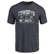 Randy White Dallas Cowboys Flanker Tri-Blend T-Shirt - Navy