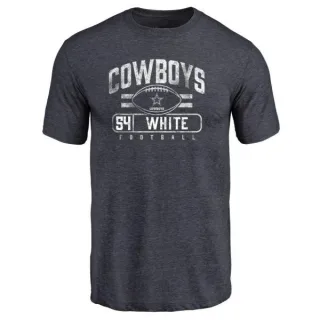 Randy White Dallas Cowboys Flanker Tri-Blend T-Shirt - Navy