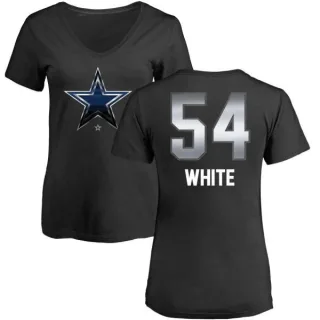 Randy White Women's Dallas Cowboys Midnight Mascot T-Shirt - Black