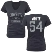 Randy White Women's Dallas Cowboys Name & Number Tri-Blend T-Shirt - Navy