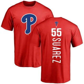 Ranger Suarez Philadelphia Phillies Backer T-Shirt - Red