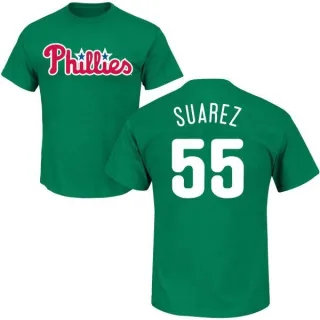 Ranger Suarez Philadelphia Phillies St. Patrick's Day Name & Number T-Shirt - Green