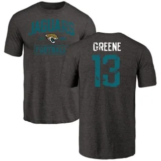 Rashad Greene Jacksonville Jaguars Black Distressed Name & Number Tri-Blend T-Shirt