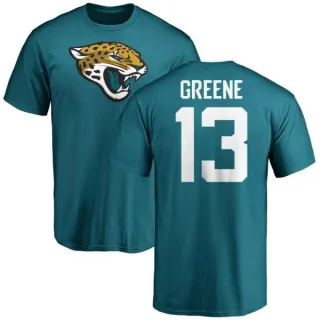 Rashad Greene Jacksonville Jaguars Name & Number Logo T-Shirt - Teal