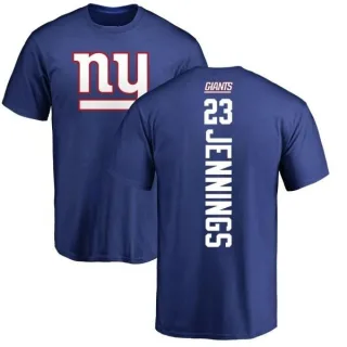 Rashad Jennings New York Giants Backer T-Shirt - Royal