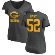 Rashan Gary Women's Green Bay Packers One Color T-Shirt - Ash