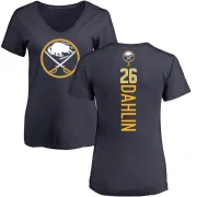 Rasmus Dahlin Women's Buffalo Sabres Backer T-Shirt - Navy