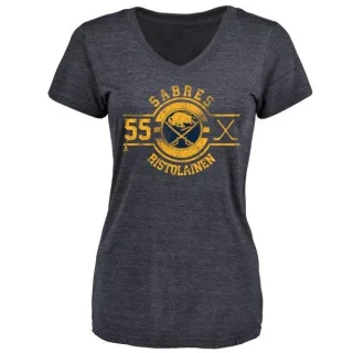 Rasmus Ristolainen Women's Buffalo Sabres Insignia Tri-Blend T-Shirt - Navy