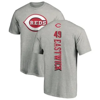 Rawly Eastwick Cincinnati Reds Backer T-Shirt - Ash