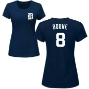 Ray Boone Women's Detroit Tigers Name & Number T-Shirt - Navy