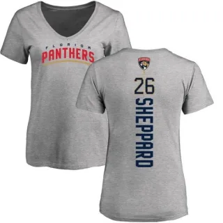 Ray Sheppard Women's Florida Panthers Backer T-Shirt - Ash