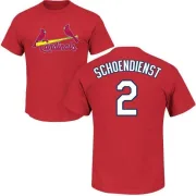 Red Schoendienst St. Louis Cardinals Name & Number T-Shirt - Red