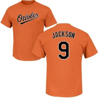 Reggie Jackson Baltimore Orioles Name & Number T-Shirt - Orange