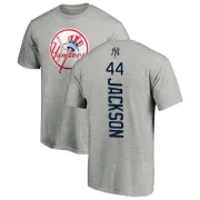 Reggie Jackson New York Yankees Backer T-Shirt - Ash