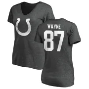 Reggie Wayne Women's Indianapolis Colts One Color T-Shirt - Ash