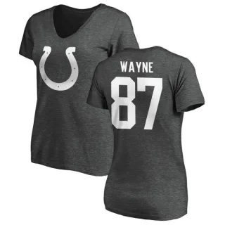 Reggie Wayne Women's Indianapolis Colts One Color T-Shirt - Ash