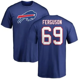 Reid Ferguson Buffalo Bills Name & Number Logo T-Shirt - Royal