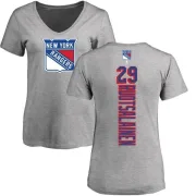 Reijo Ruotsalainen Women's New York Rangers Backer T-Shirt - Ash