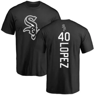 Reynaldo Lopez Chicago White Sox Backer T-Shirt - Black
