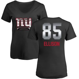 Rhett Ellison Women's New York Giants Midnight Mascot T-Shirt - Black