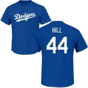 Rich Hill Los Angeles Dodgers Name & Number T-Shirt - Royal