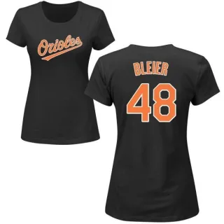 Richard Bleier Women's Baltimore Orioles Name & Number T-Shirt - Black