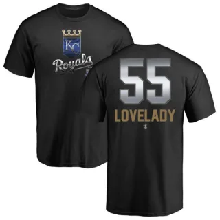 Richard Lovelady Kansas City Royals Midnight Mascot T-Shirt - Black