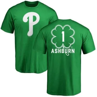 Richie Ashburn Philadelphia Phillies Dubliner Name & Number T-Shirt - Kelly Green