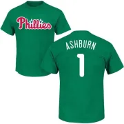 Richie Ashburn Philadelphia Phillies St. Patrick's Day Name & Number T-Shirt - Green