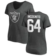 Richie Incognito Women's Oakland Raiders One Color T-Shirt - Ash